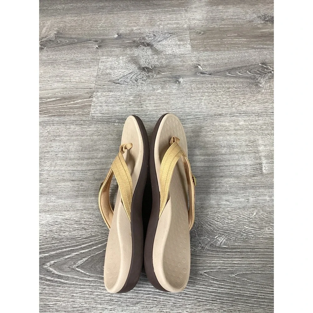 Vionic Patty Yellow Flip Flop Sandals Womens Size 11 TVW5409